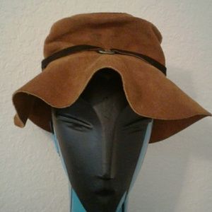 Vintage leather hat